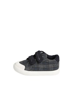 Baby Stoff-Sneakers mit Klettverschluss