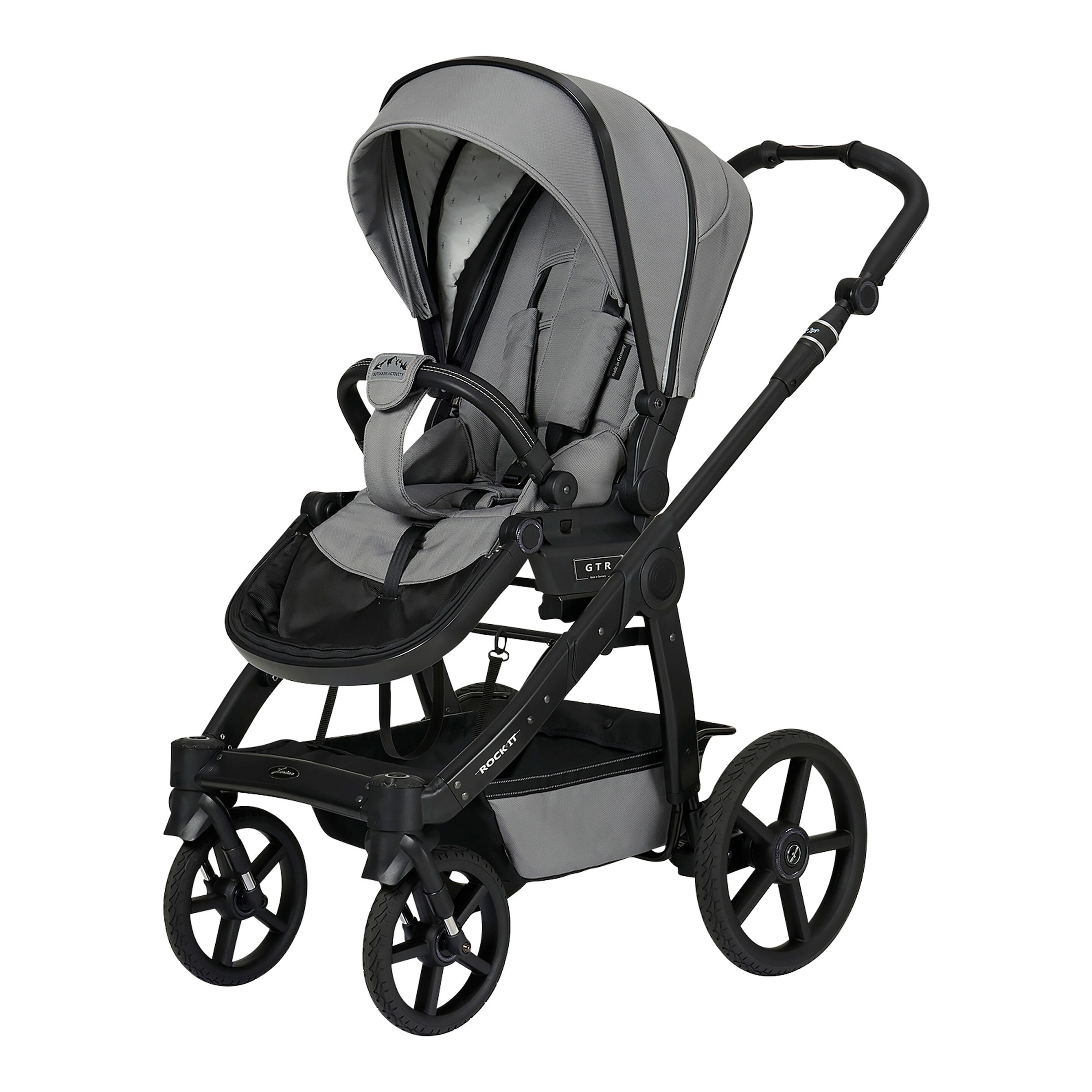 Hartan Kombikinderwagen ROCK IT OUTDOOR grau