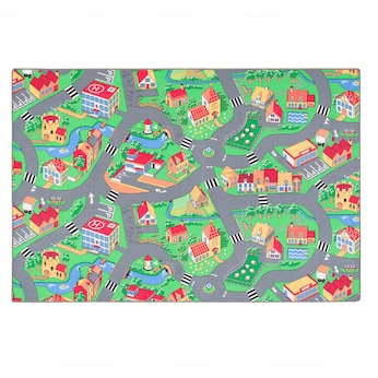 Kinder Spiel Teppich Little Village
