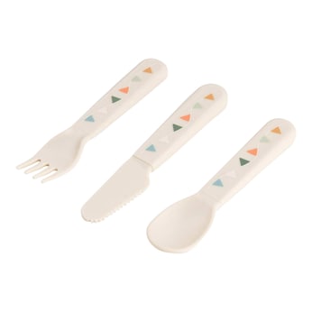3-tlg. Besteck-Set Foodie