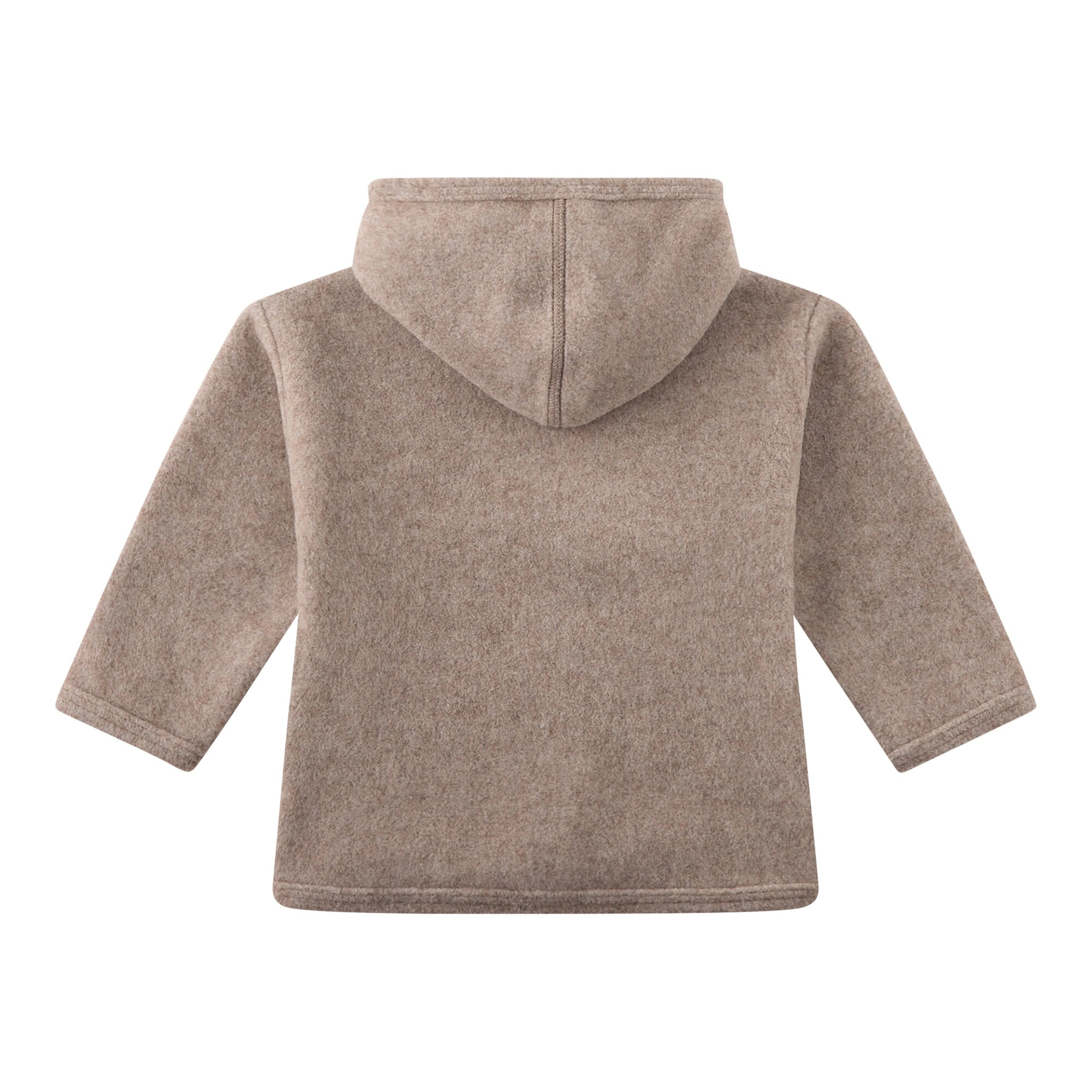Sanetta Wollfleece-Jacke mit Kapuze