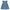 Chambray-Kleid ohne Arm Blumen