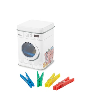 Klammerdose "Waschmaschine"