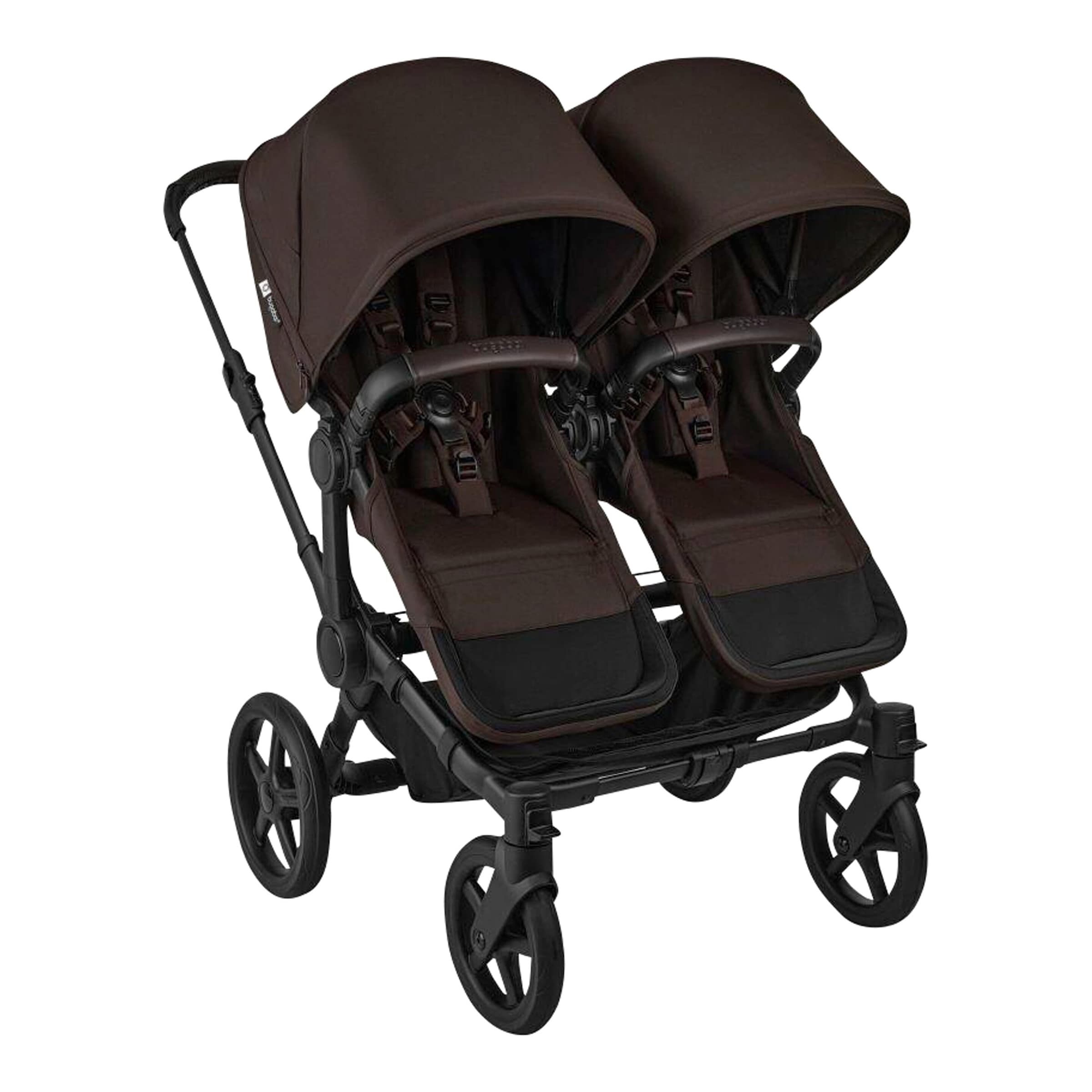 Bugaboo Donkey 6 Kinderwagen Geschwisterwagen Double braun