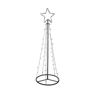 LED-Metall Weihnachtsbaum, 100 cm