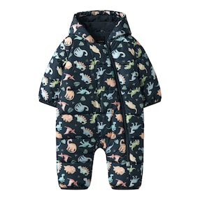 Steppoverall mit Kapuze Dinos