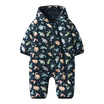 Steppoverall mit Kapuze Dinos