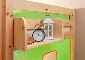 Einhängeregal Hochbett Etagenbett Kiefer Natur