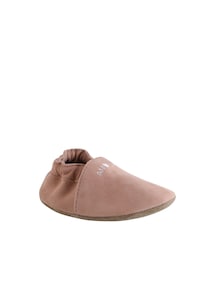 Baby Leder-Krabbelschuhe / Hausschuhe mit Geschenkbox