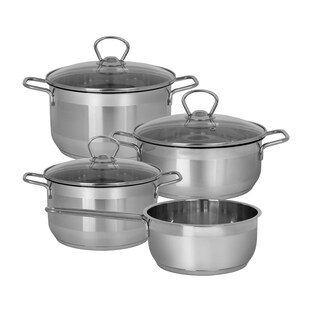 Set de casseroles en acier inoxydable "Manhattan"