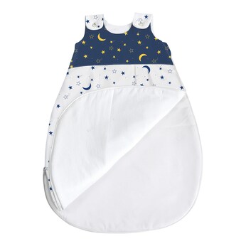 Ganzjahresschlafsack Tencel™ Lyocell Mond- und Sterne 2.5 TOG