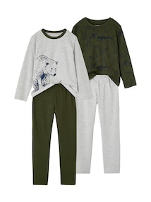 Schlafanzüge 2er-Pack Jungen