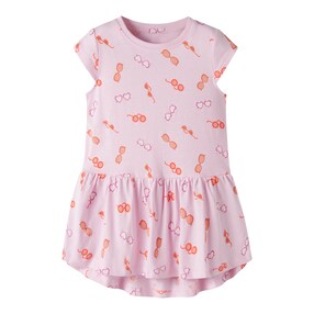 Kleid kurzarm Brillen