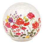 Glazen led-bol “Bloemenzee”