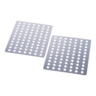 Abflussgitter-Platten "Universal", 2 Stück