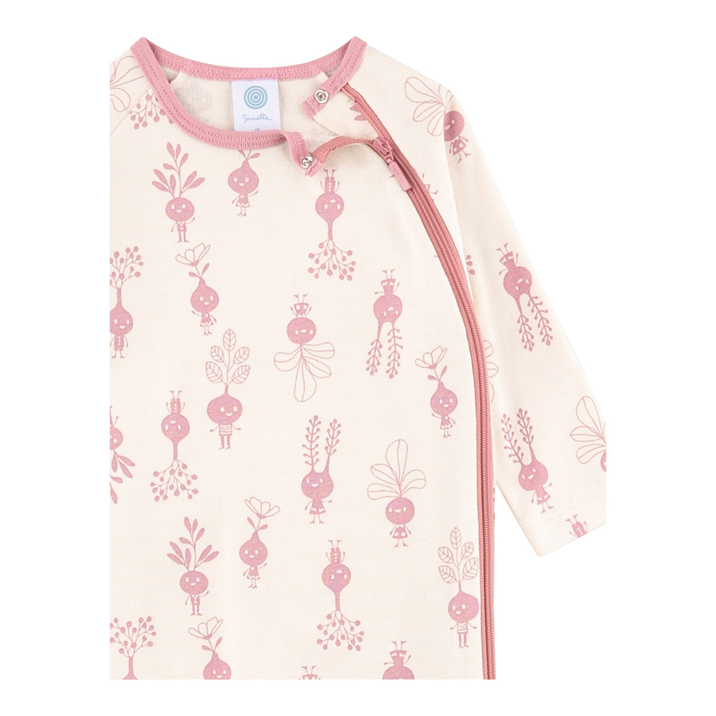 Schlafoverall Radieschen