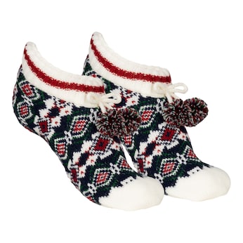 Bett-Kuschelsocken „Nordlicht“