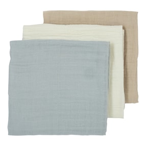 3er-Pack Mullwindeln 70x70 cm