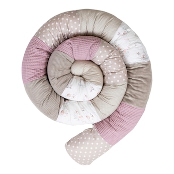 Nestchenschlange 300 cm Waffelpiqué/Cord