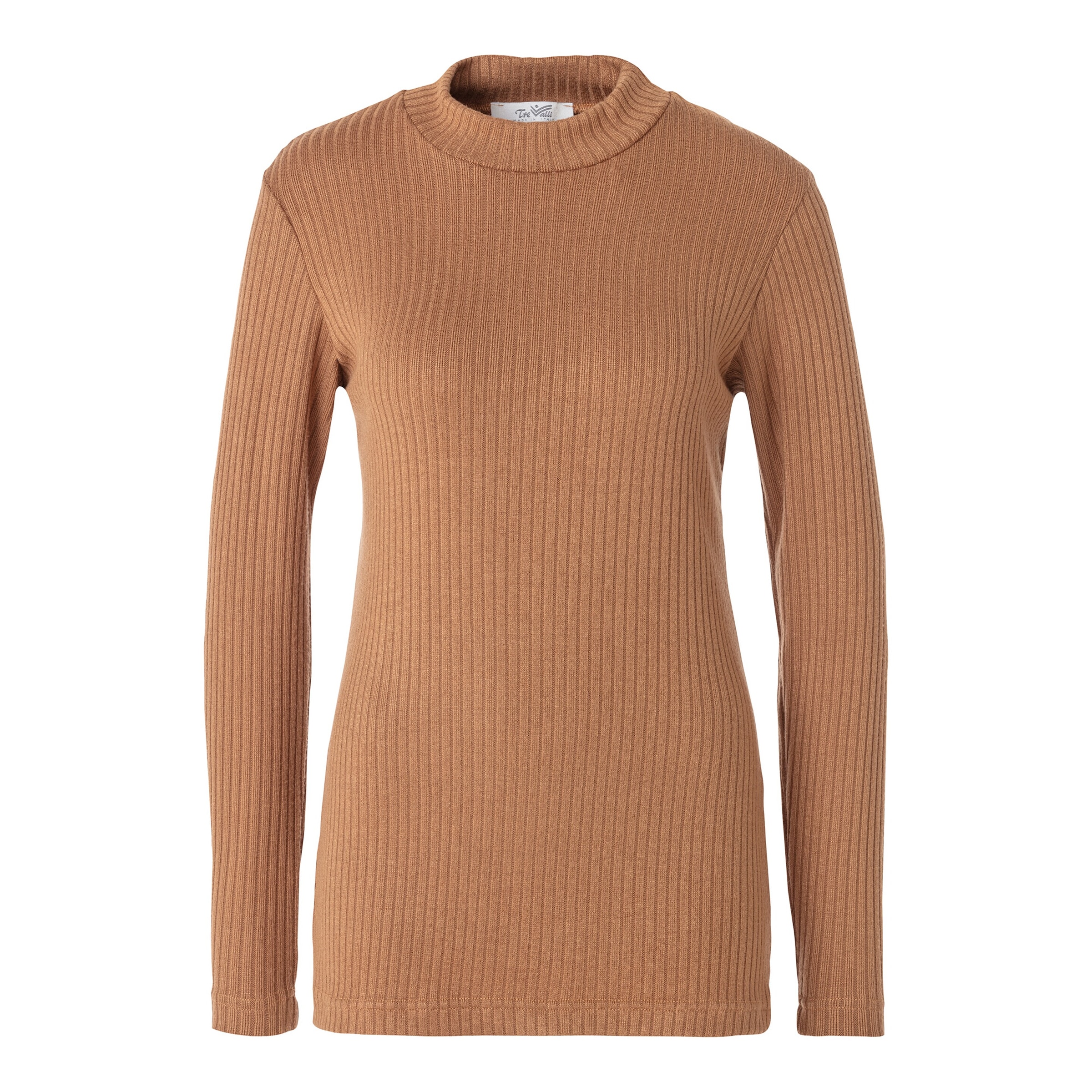 Damen-Pullover, gerippt