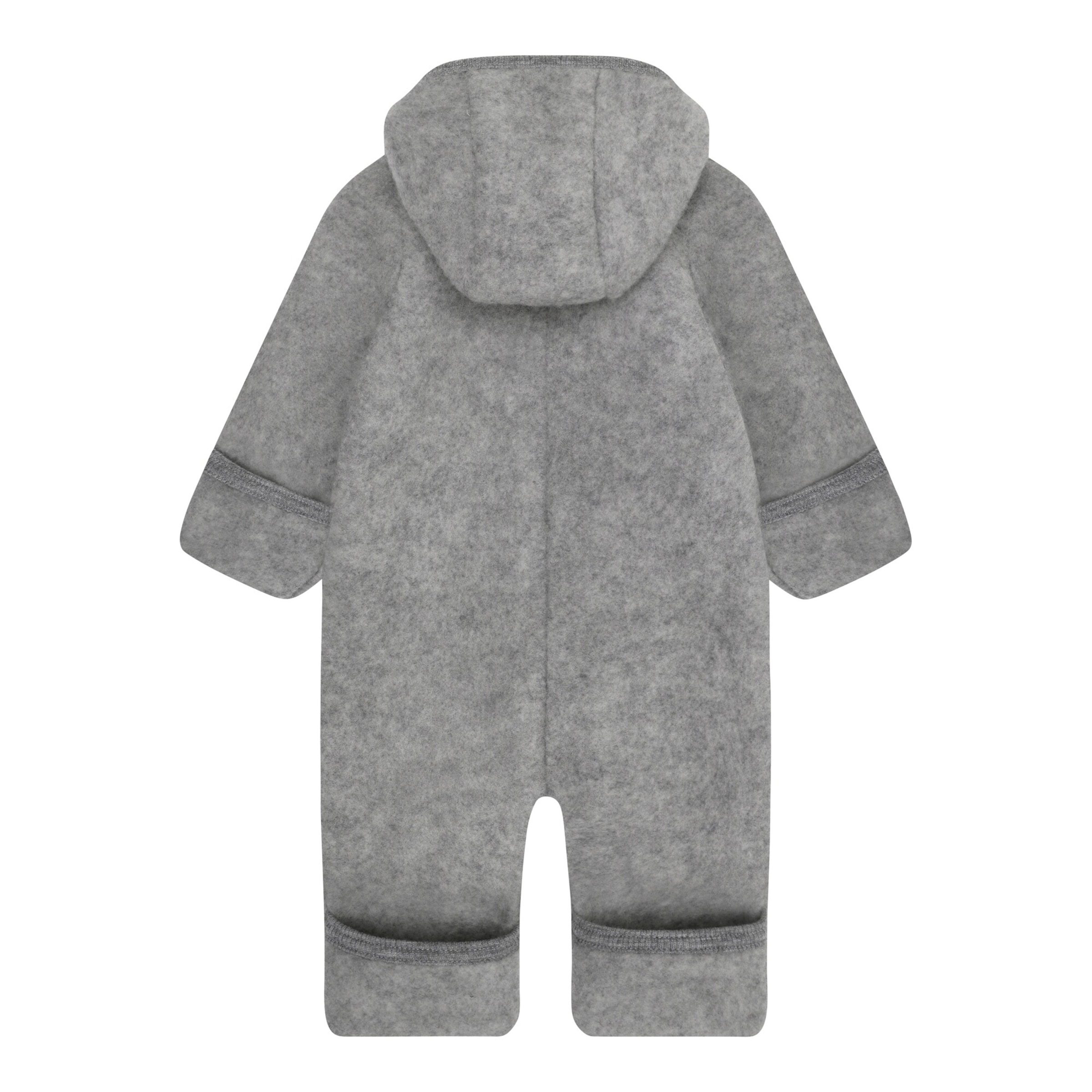 Huttelihut Wollfleece-Overall mit Klappbündchen