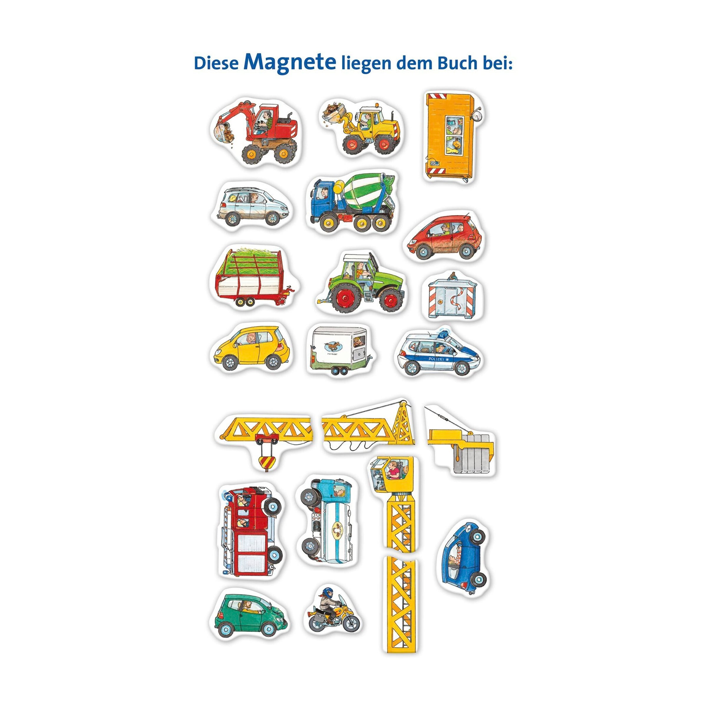 Ravensburger Mein großes Magnetbuch - Wer fährt wohin?