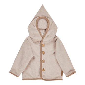 Baumwollfleece-Jacke