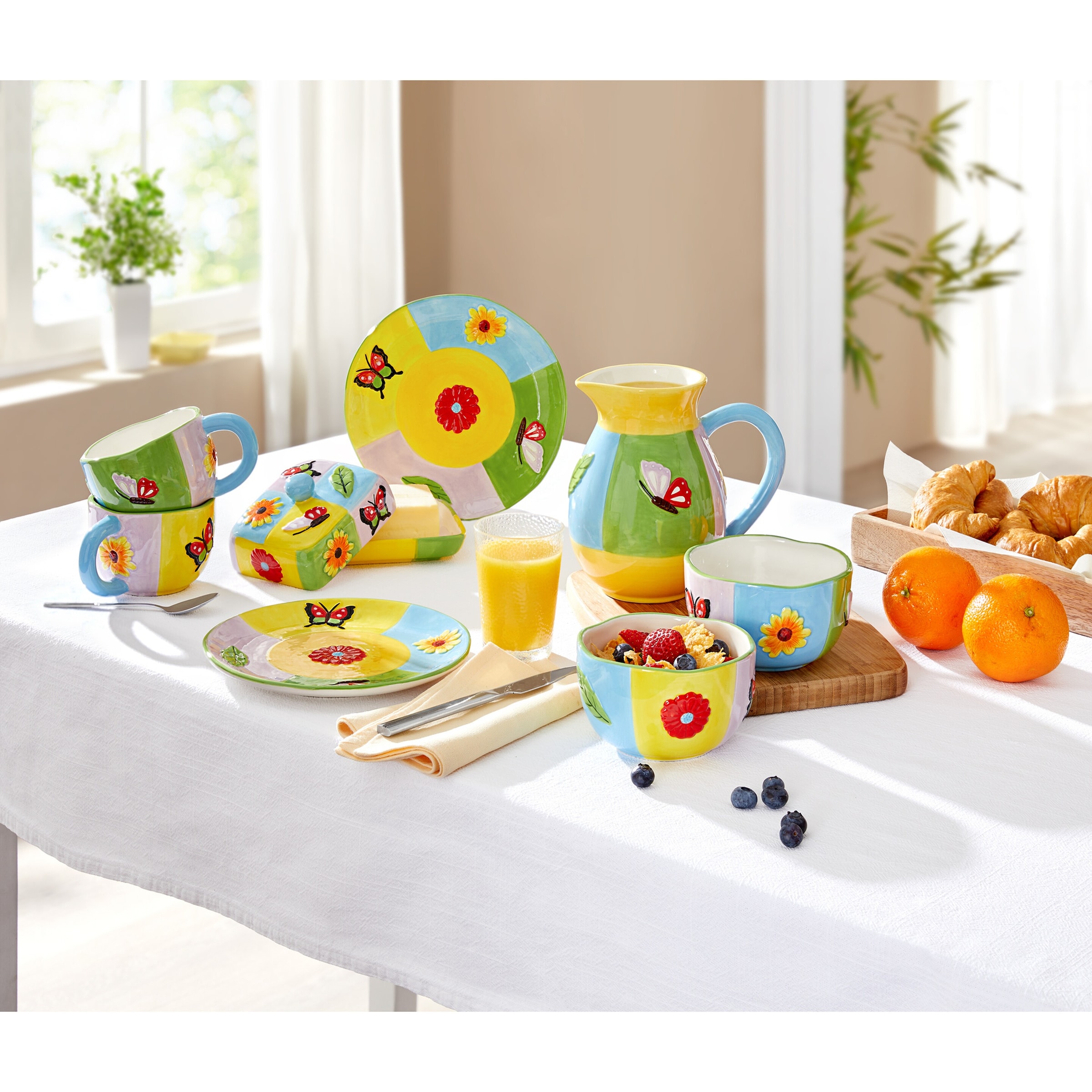 Schalen-Set „Sommer“, 2 Stück