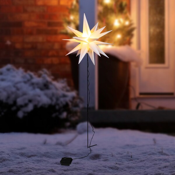 HI LEDGartenstecker "PVC Stern" Die moderne Hausfrau