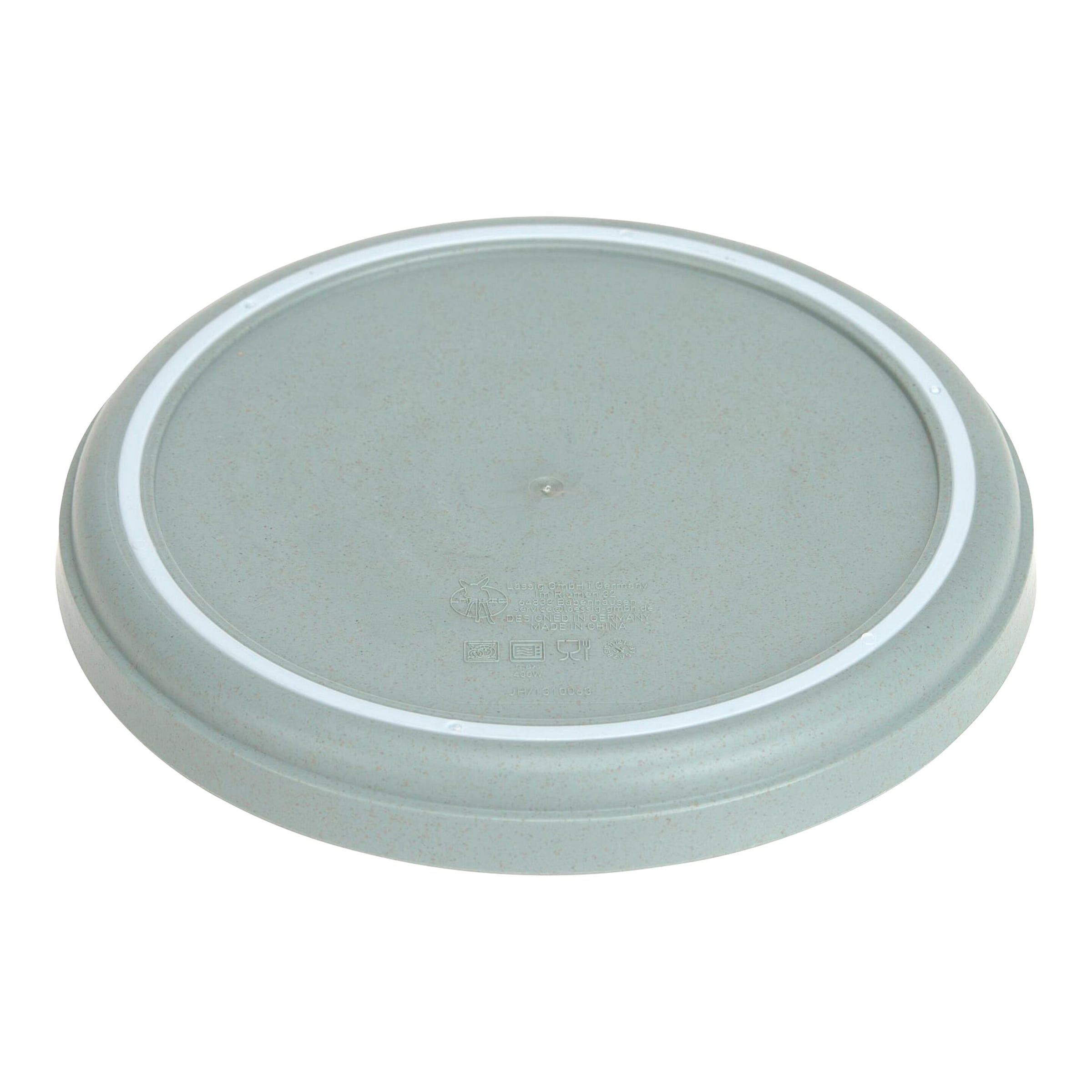 Teller mit Zellulose