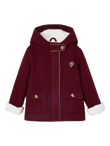 Mädchen Wintermantel mit Recycling-Polyester