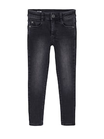 Jungen Slim-Fit-Jeans WATERLESS, Hüftweite SLIM, Bundweite verstellbar