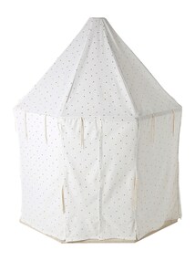 Kinder Zirkus-Spielzelt, sechseckig mit Holz FSC®
