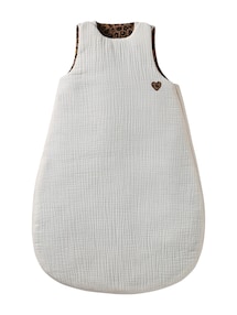 Bio-Kollektion: Wendbarer Baby Schlafsack aus Musselin