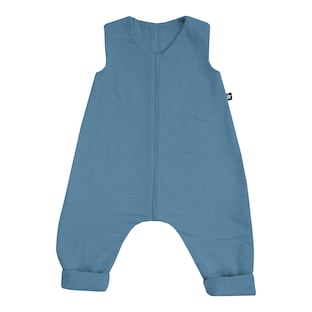 Sommer-Sleepoverall Jumper Musselin mit Beinen 0.5 TOG