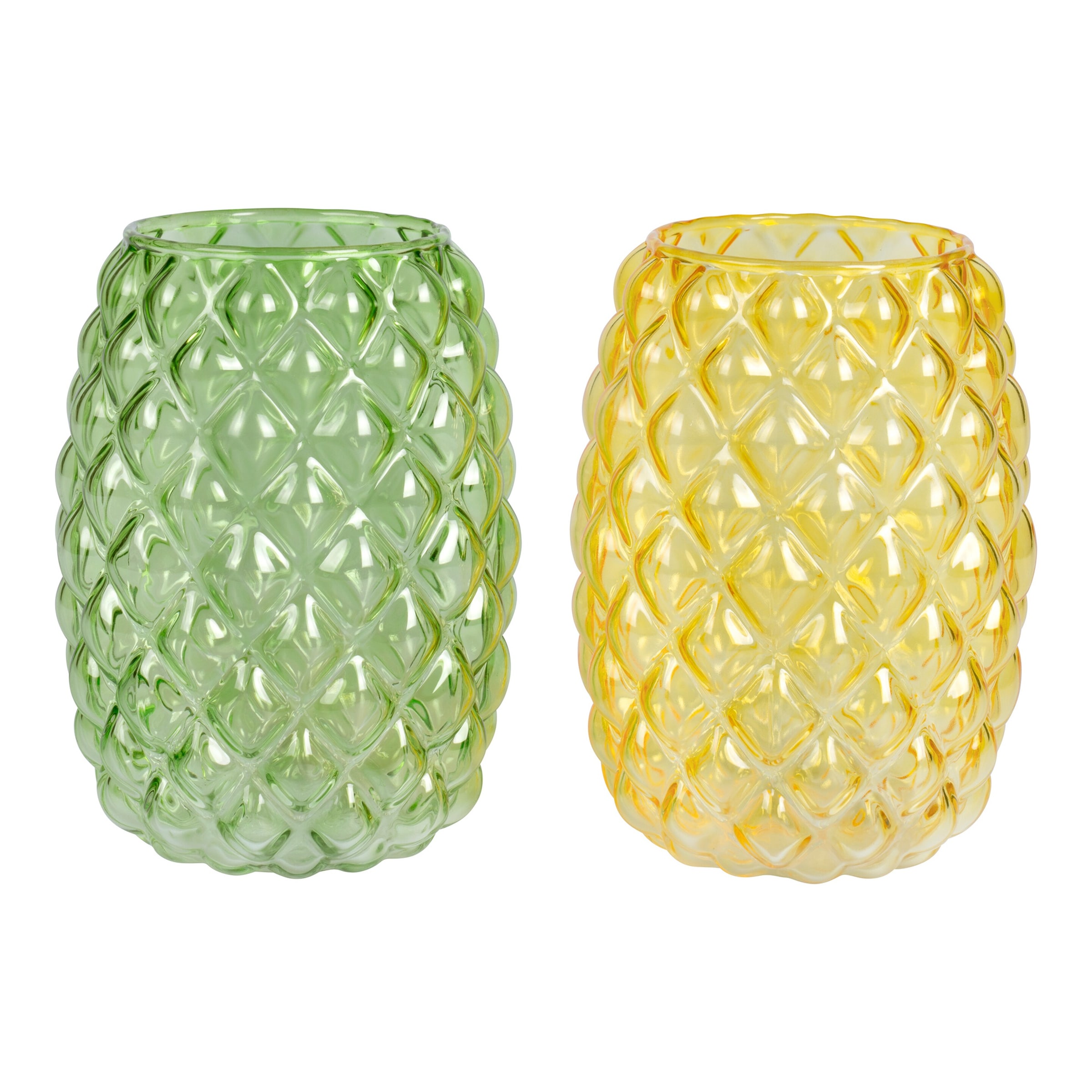 Trinkgläser "Ananas", 2 Stück je 500 ml