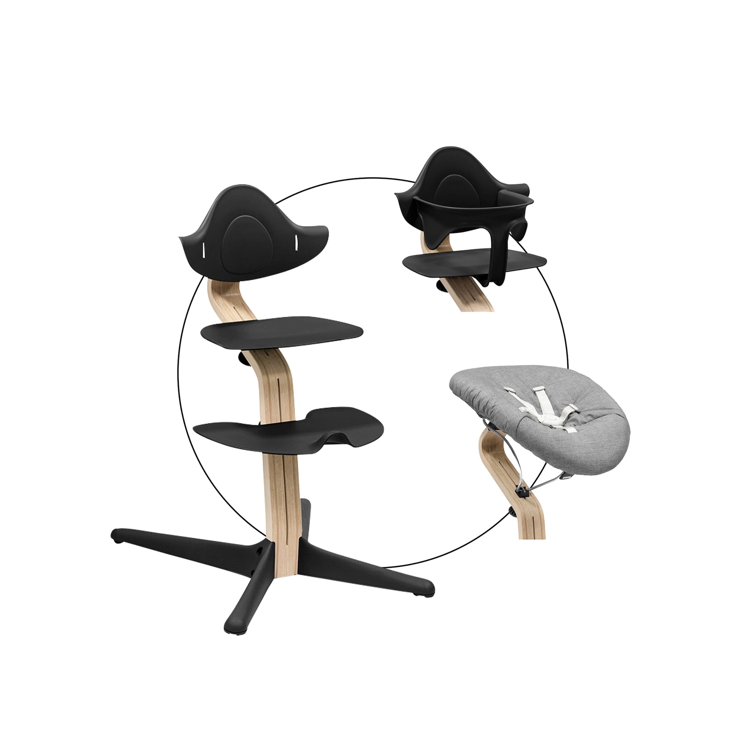 Stokke® Nomi Bundle Hochstuhl inkl. Newbornset und Babyset