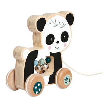 Nachziehspielzeug Panda