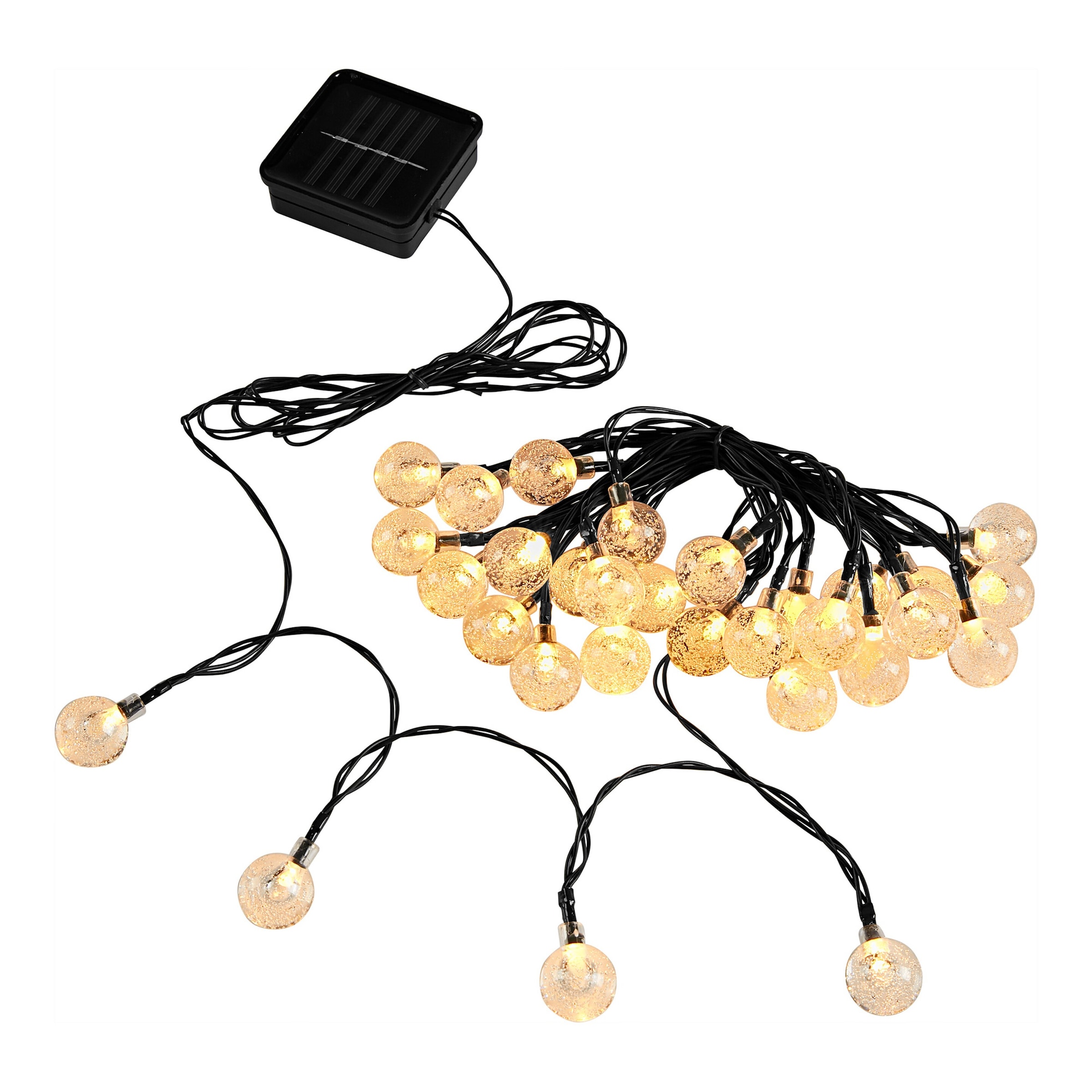 Solar-Lichterkette "Schneebälle"