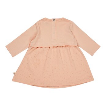 Kleid langarm Punkte