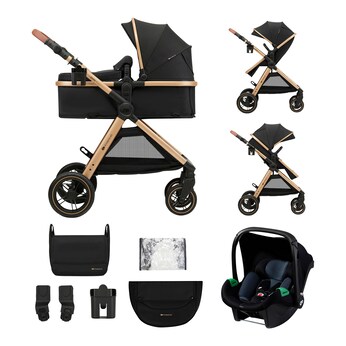Kombikinderwagen ESME 3in1 Trio-Set inkl. Babyschale MINK PRO