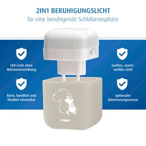 LED-Nachtlicht 2in1 SleepLight