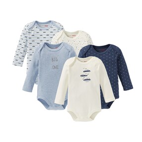 5er-Pack Bodys langarm 