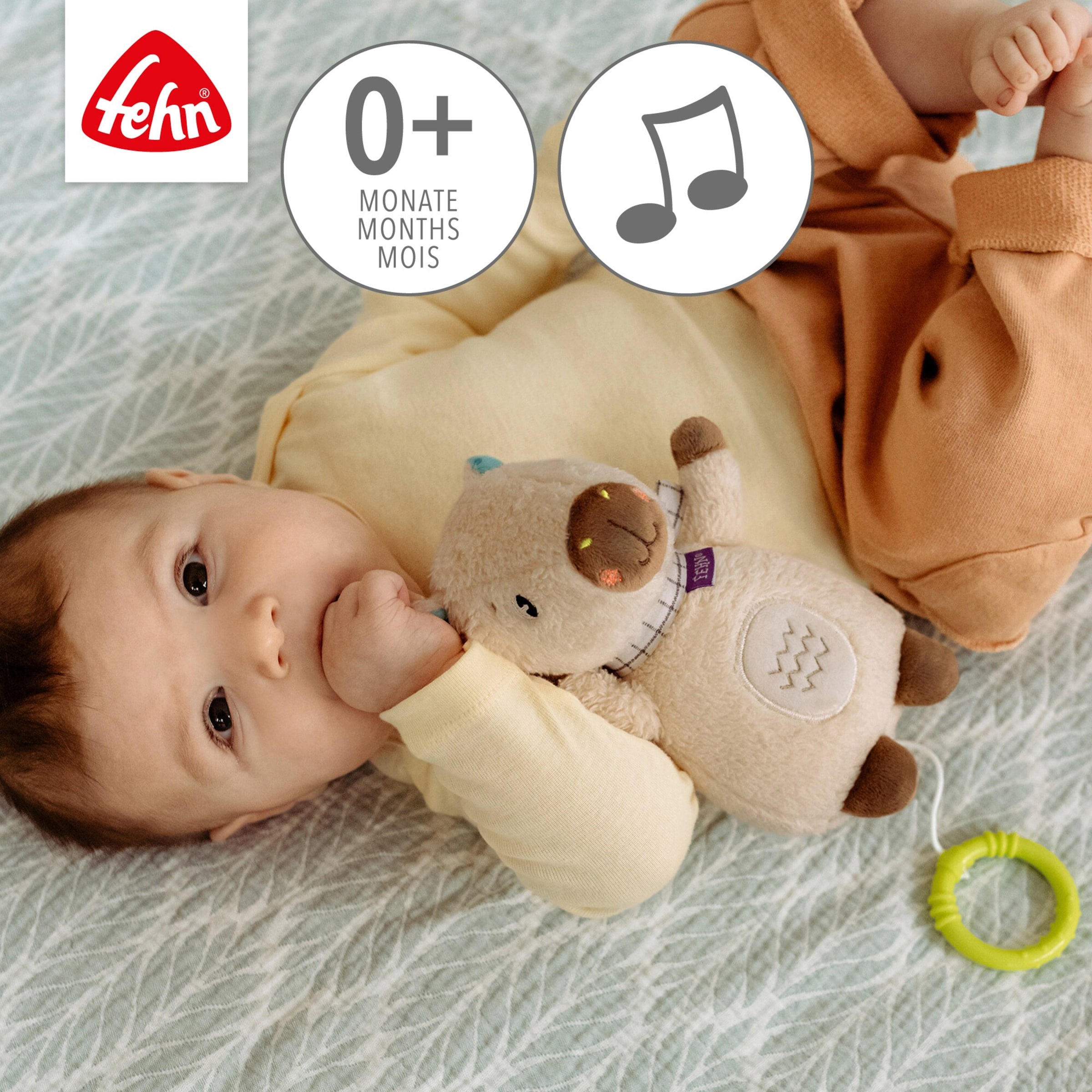 Mini-Spieluhr Capybara Clara 18cm