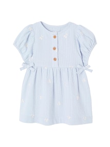 Kleid mit Stickereien Mädchen Baby