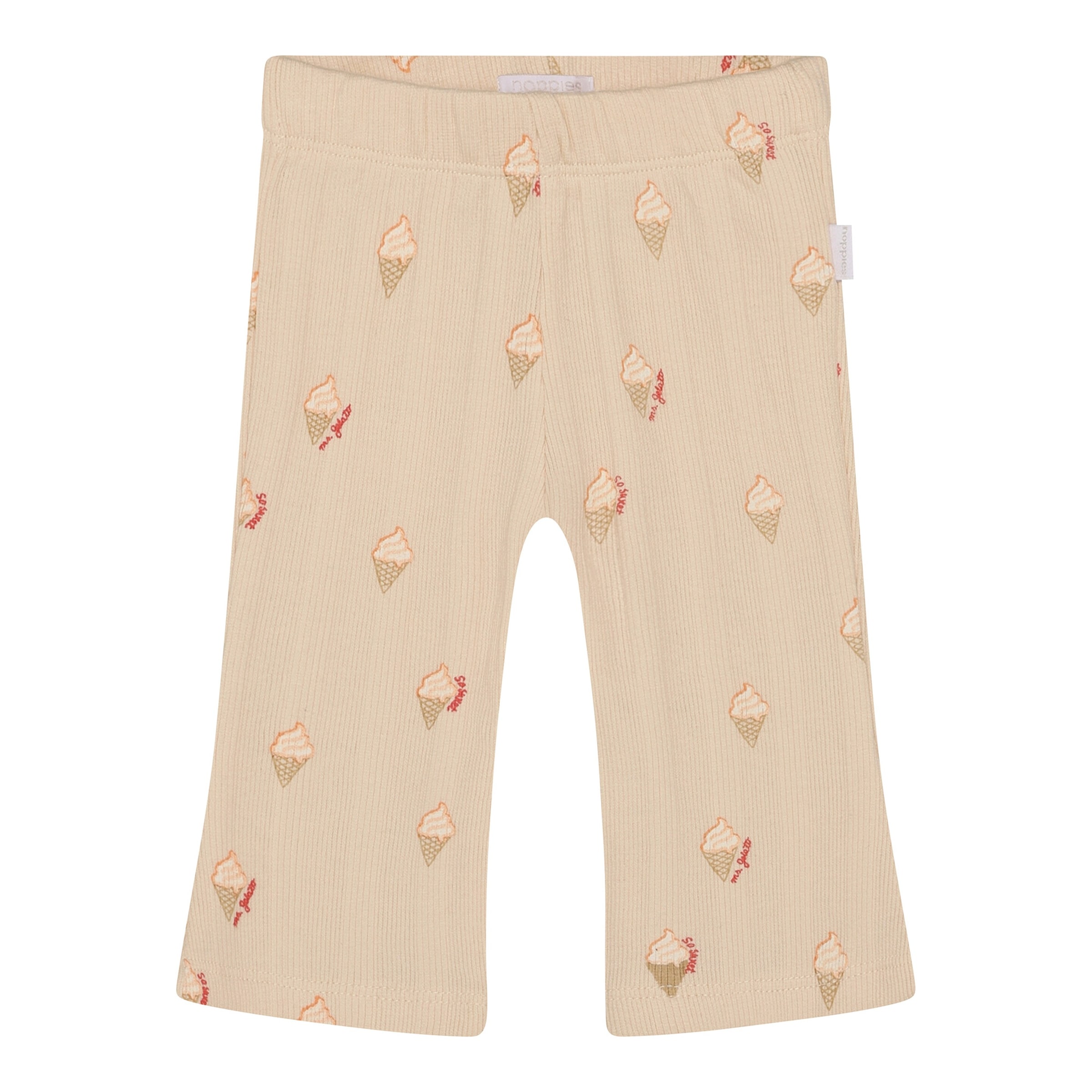 Noppies Leggings Eis flared Rippqualität