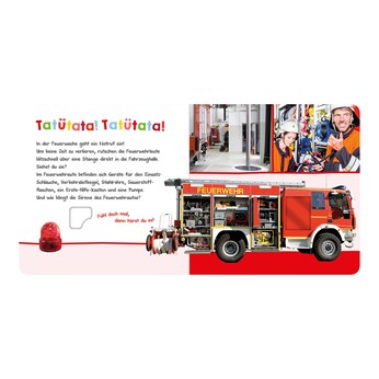 Soundbuch Hör mal rein, wer kann das sein? - Bei der Feuerwehr