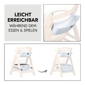 Aufbewahrungsboxen für Hochstuhl Alpha