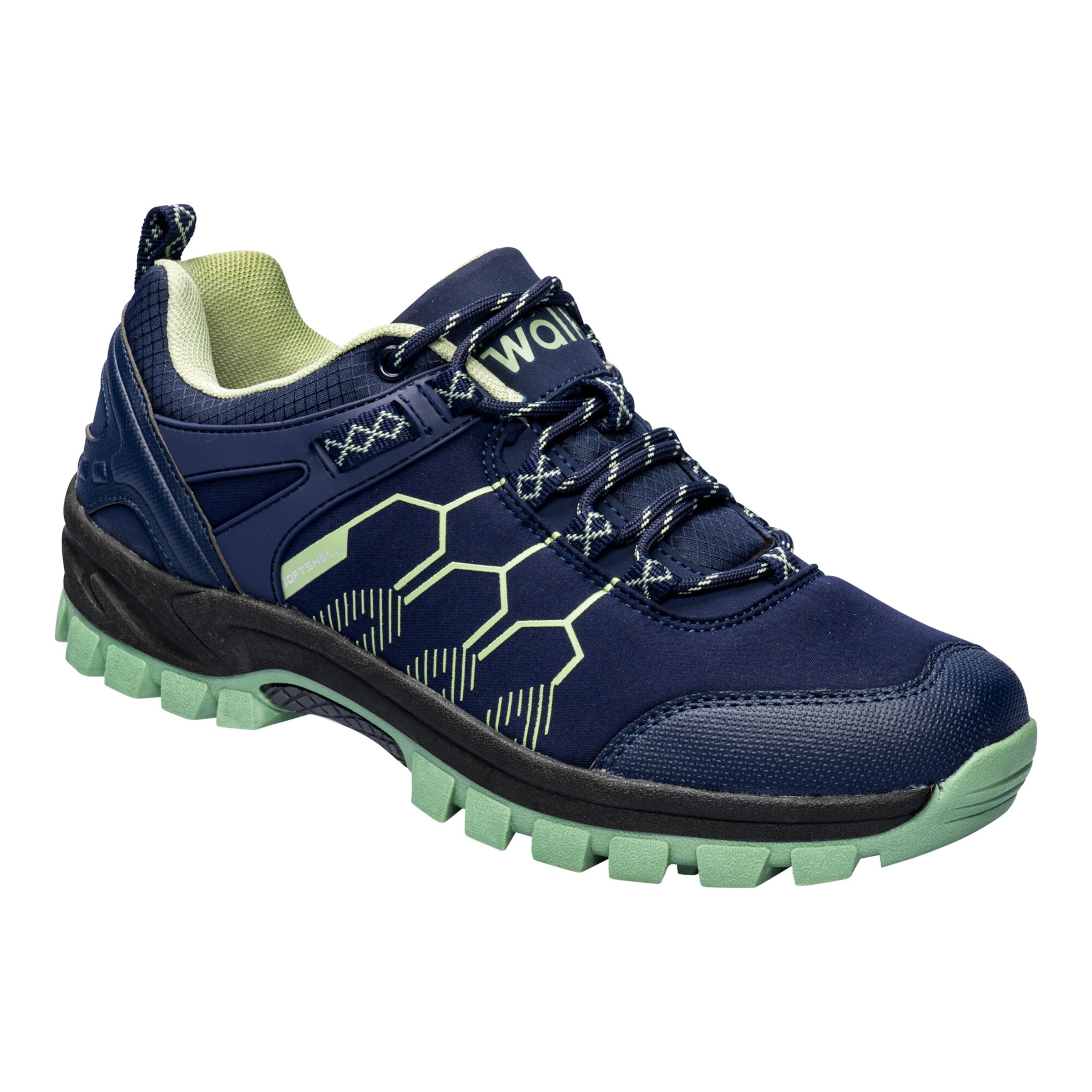 wonderwalk Softshell-Trekkingschuh unisex, wasserabweisend, Größe: 36