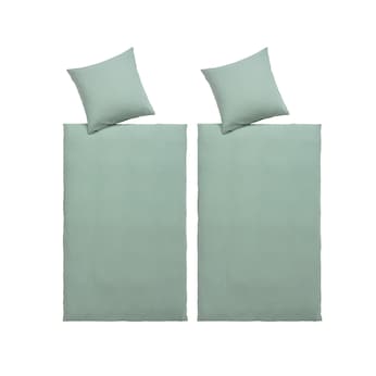Musselin-Baumwollbettwäsche Set "Annalena", 4 teilig, 135x200 cm